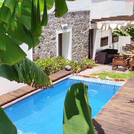 Villa Canaria Piscina Jacuzzi Jardin Santa Maria de Guia de Gran Canaria Dış mekan fotoğraf